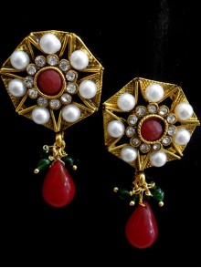 Polki Earrings